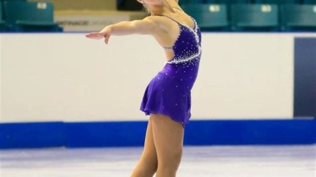 Une excellente saison pour la patineuse Roxanne Cournoyer